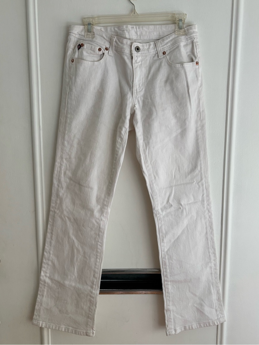 Women’s White Bootcut Jeans